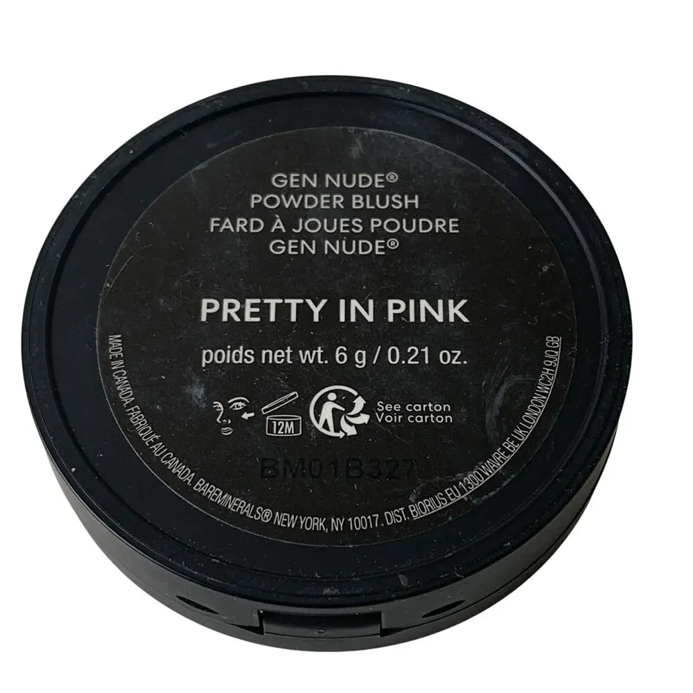 bareMinerals Gen Nude Powder Blush Pressed Blush Powder Pretty in Pink